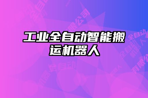 工業(yè)全自動(dòng)智能搬運(yùn)機(jī)器人